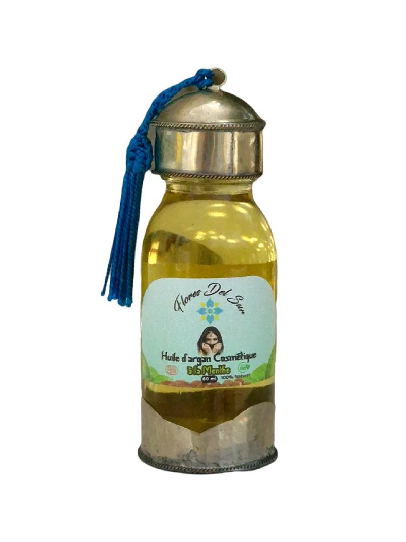 Aceite de argán con menta