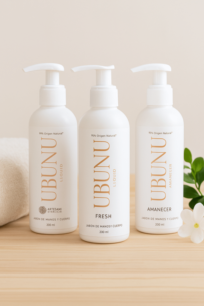 Savon pour les mains naturel Fresh parfum menthe 200 ml – Image 2